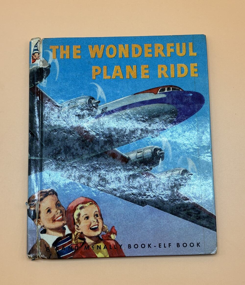 The Wonderful Plane Ride - Rand McNally Children's Book Famous-Elf Book